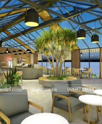 Thiết kế quán cafe Quận 12 trọn gói, chuyên nghiệp