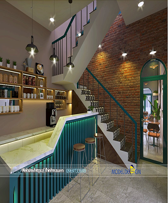 Thiết kế quán cafe - quán trà sữa Q.Gò Vấp & Phú Nhuận TP. Hồ Chí Minh