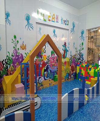 Thiết kế khu vui chơi trẻ em trong nhà, ngoài trời Quận Bình Tân, Bình Thạnh, Gò Vấp