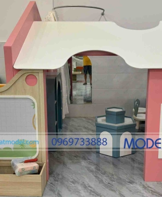 Thiết kế thi công kids cafe Long An - Nơi vui chơi gắn kết gia đình