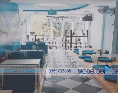Dự án thiết kế quán cafe, quán trà sữa tại Đồng Tháp & Hậu Giang 