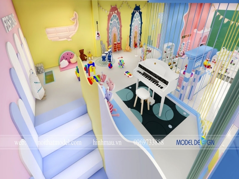 DỰ ÁN KID CAFE (CAFE KẾT HỢP KHU VUI CHƠI)