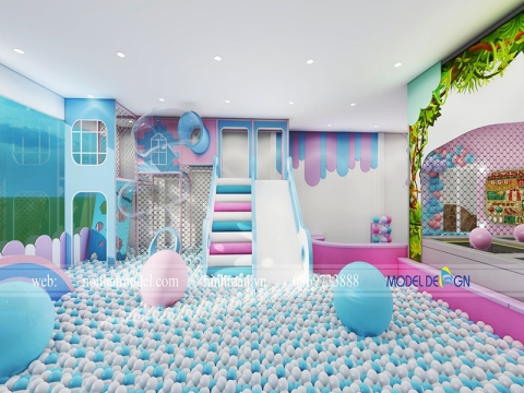 DỰ ÁN KID CAFE (CAFE KẾT HỢP KHU VUI CHƠI)