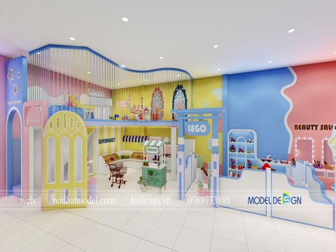 DỰ ÁN KID CAFE (CAFE KẾT HỢP KHU VUI CHƠI)