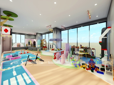 DỰ ÁN KID CAFE (CAFE KẾT HỢP KHU VUI CHƠI)