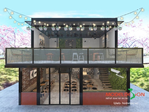 Dự án thiết kế quán cafe, quán trà sữa tại Đồng Tháp & Hậu Giang 