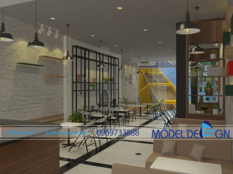 Dự án thiết kế quán cafe, quán trà sữa tại Đồng Tháp & Hậu Giang 