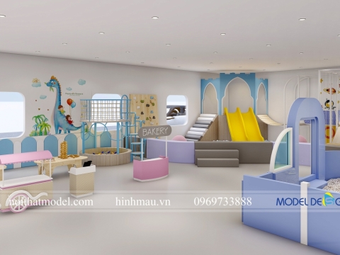 Thiết kế khu vui chơi trẻ em Lâm Đồng