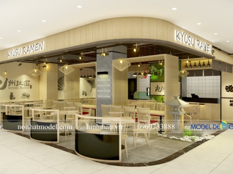 Thiết kế quán cà phê phong cách Nhật Bản