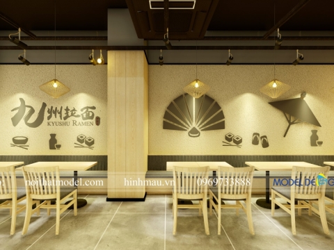 Thiết kế quán cà phê phong cách Nhật Bản