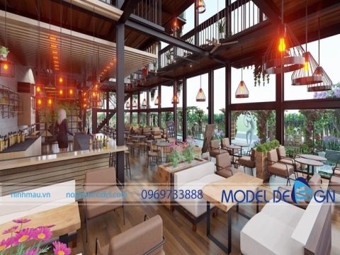 Dự án thiết kế quán cafe, trà sữa tại Sóc Trăng & Tiền Giang 