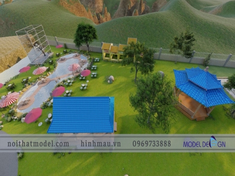 Dự án thiết kế quán cà phê sân vườn Đồng Nai