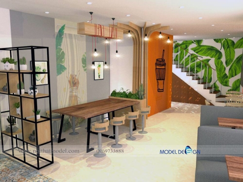 Dự án thiết kế quán cà phê sân vườn Đồng Nai