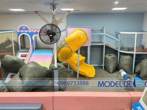 Thi công Tin Kids Cafe 450m2 Vũng Tàu