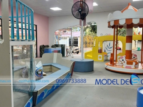 Thi công Tin Kids Cafe 450m2 Vũng Tàu
