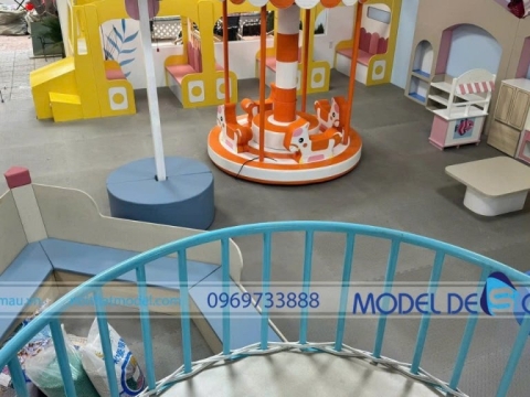 Thi công Tin Kids Cafe 450m2 Vũng Tàu