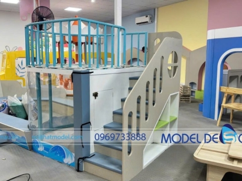 Thi công Tin Kids Cafe 450m2 Vũng Tàu