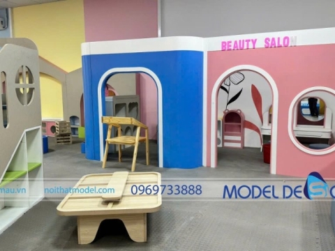 Thi công Tin Kids Cafe 450m2 Vũng Tàu