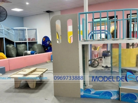 Thi công Tin Kids Cafe 450m2 Vũng Tàu