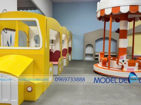 Thi công Tin Kids Cafe 450m2 Vũng Tàu