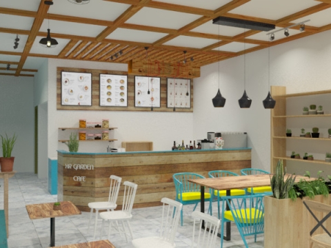 Dự án thiết kế quán cafe đẹp tại Bình Dương