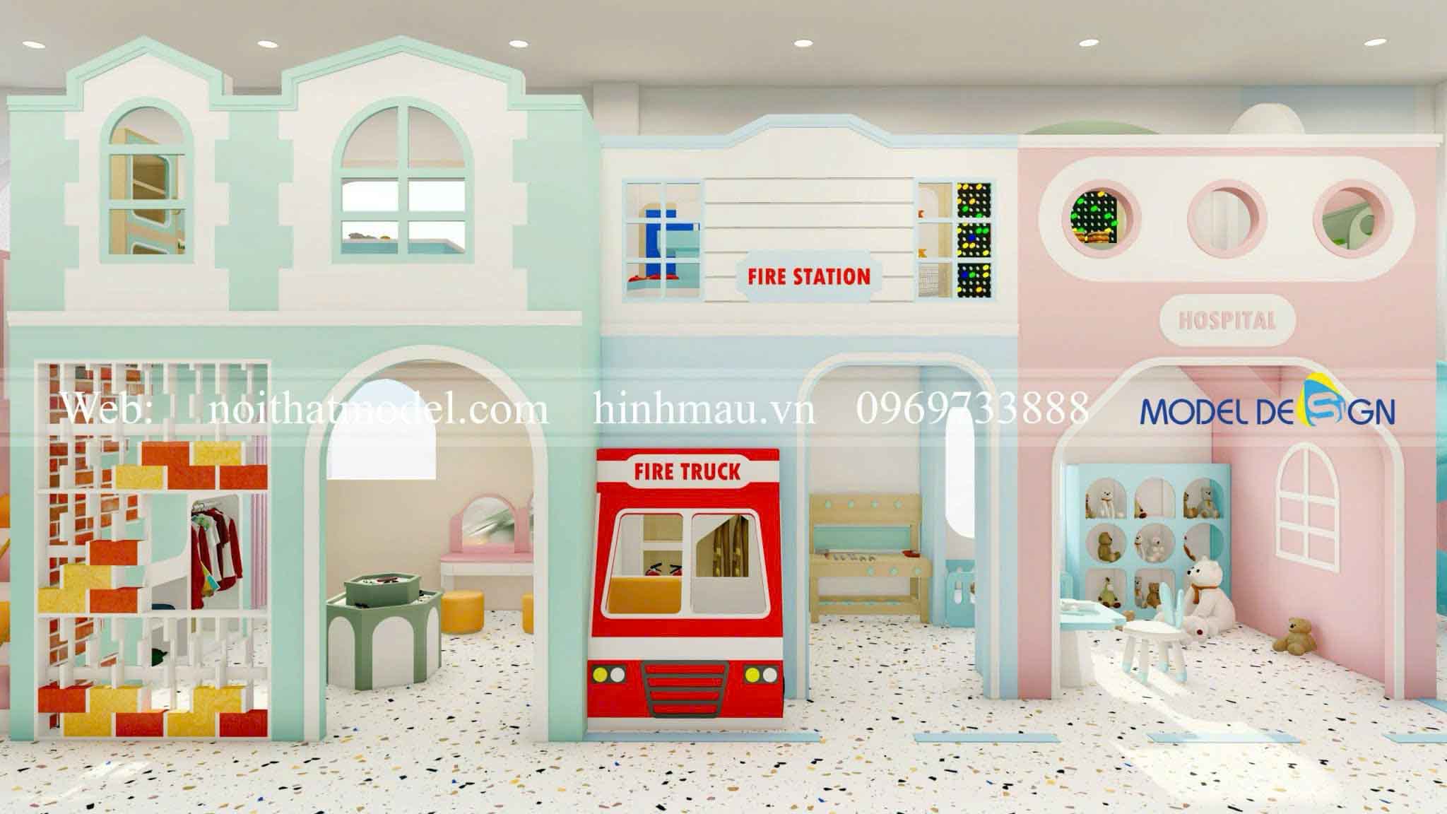 Dự án thiết kế khu vui chơi Panda Kids Play 10