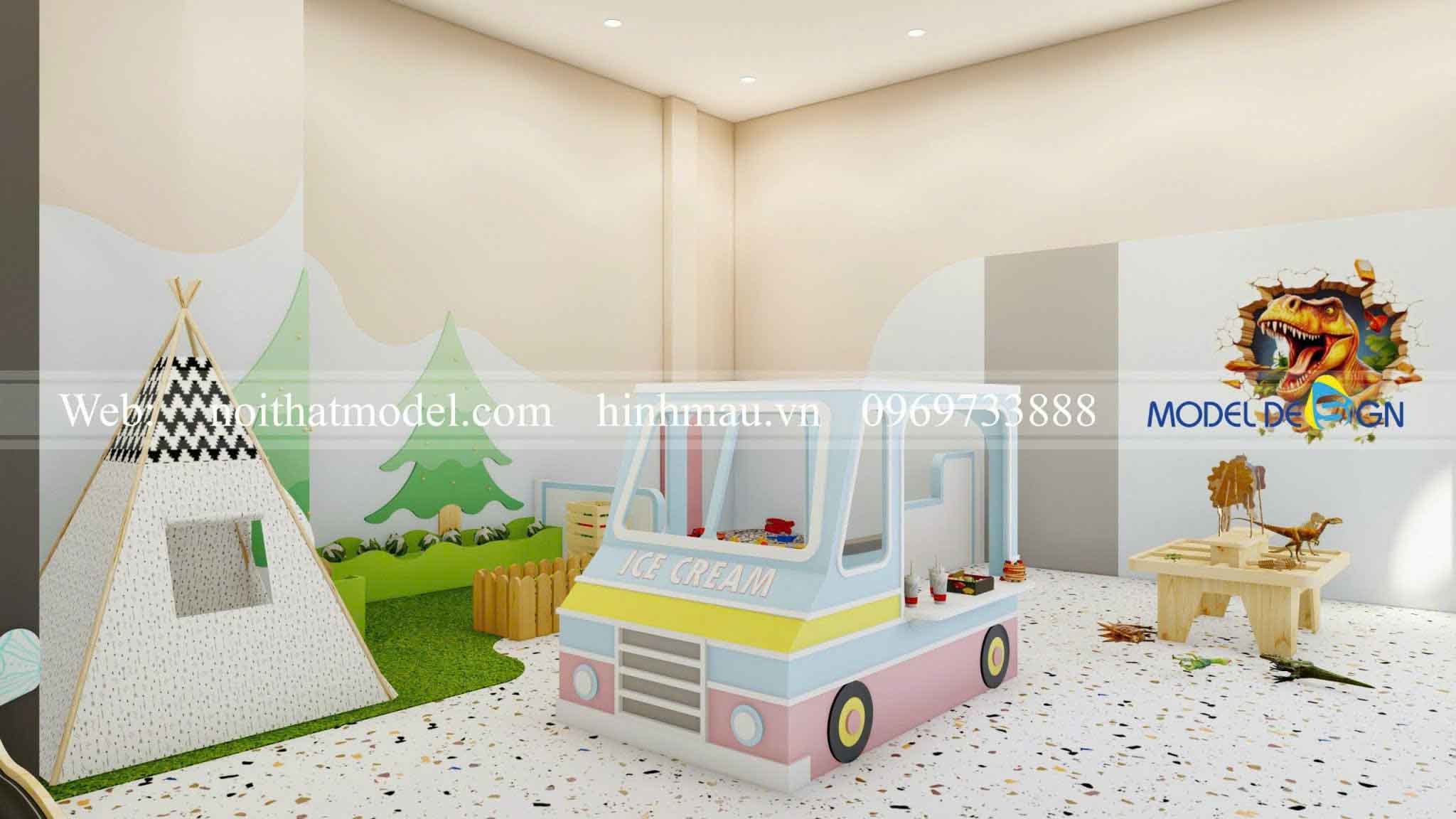 Dự án thiết kế khu vui chơi Panda Kids Play 13