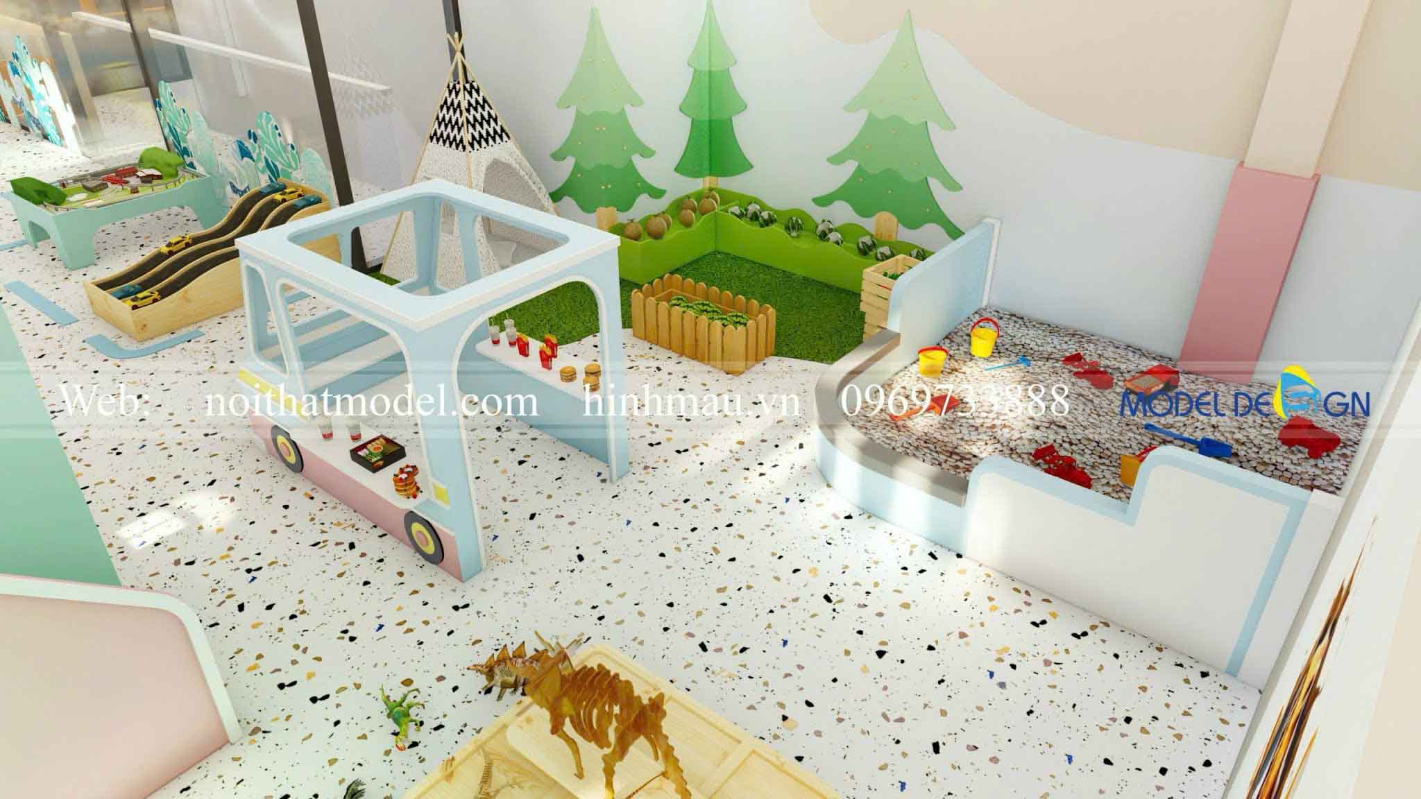 Dự án thiết kế khu vui chơi Panda Kids Play 14