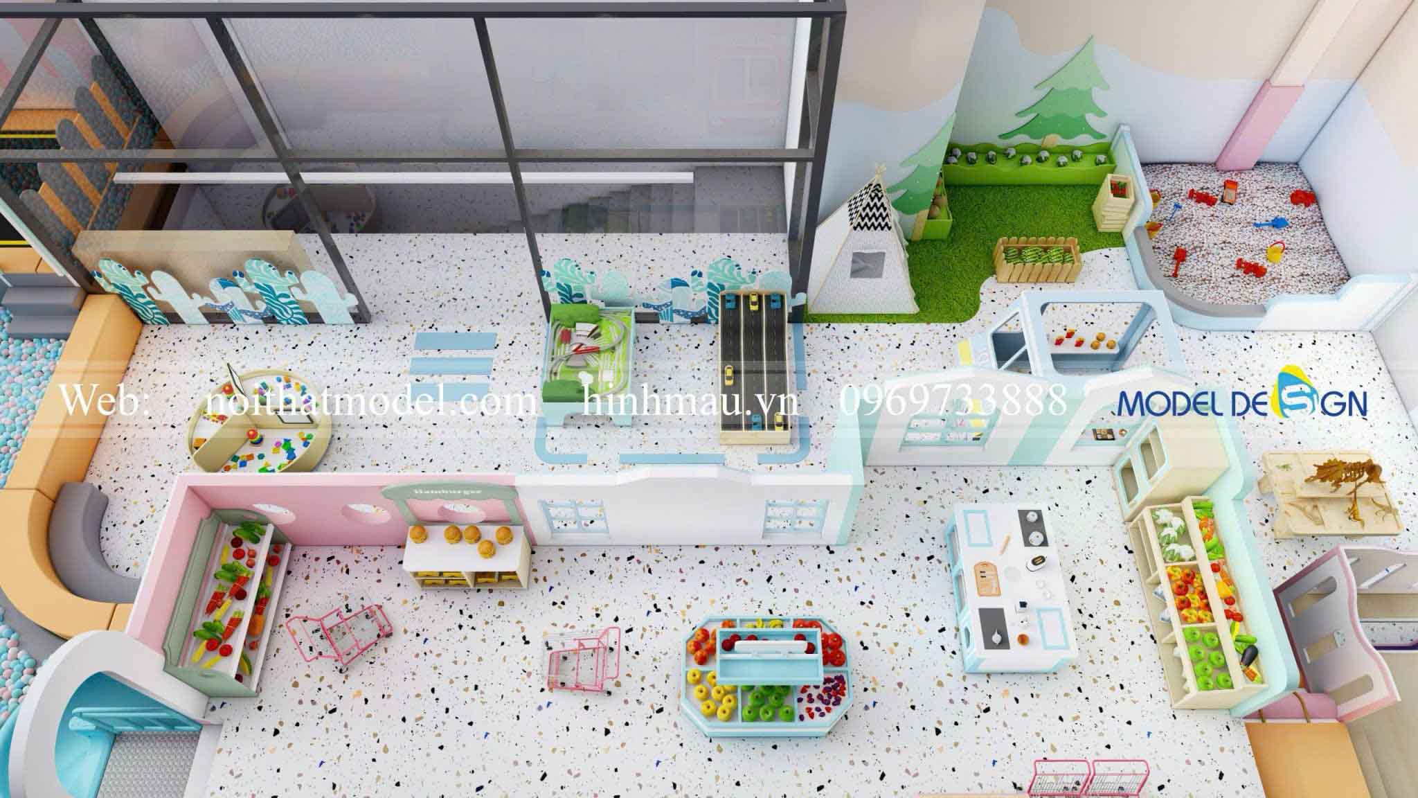 Dự án thiết kế khu vui chơi Panda Kids Play 15