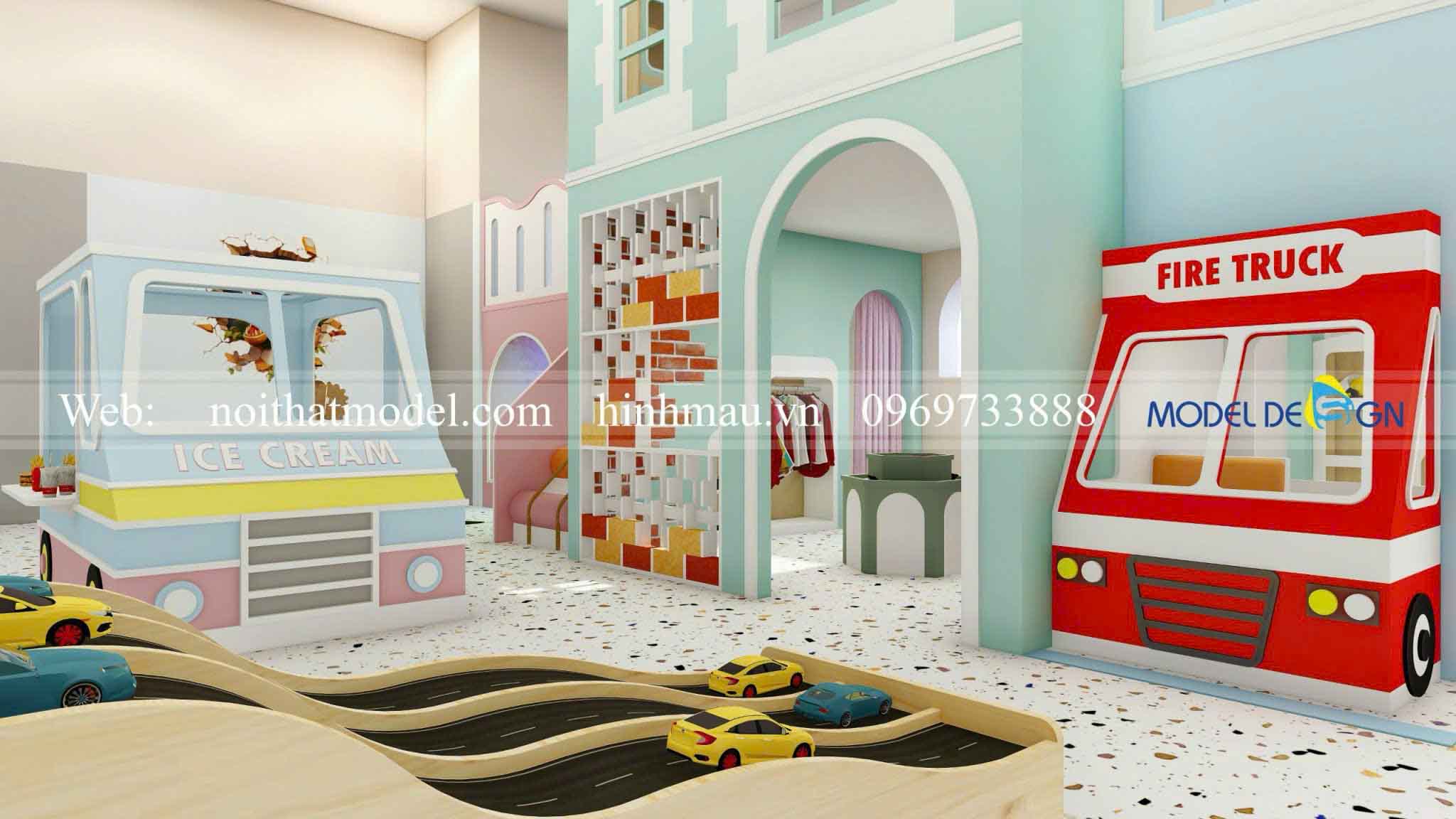 Dự án thiết kế khu vui chơi Panda Kids Play 20