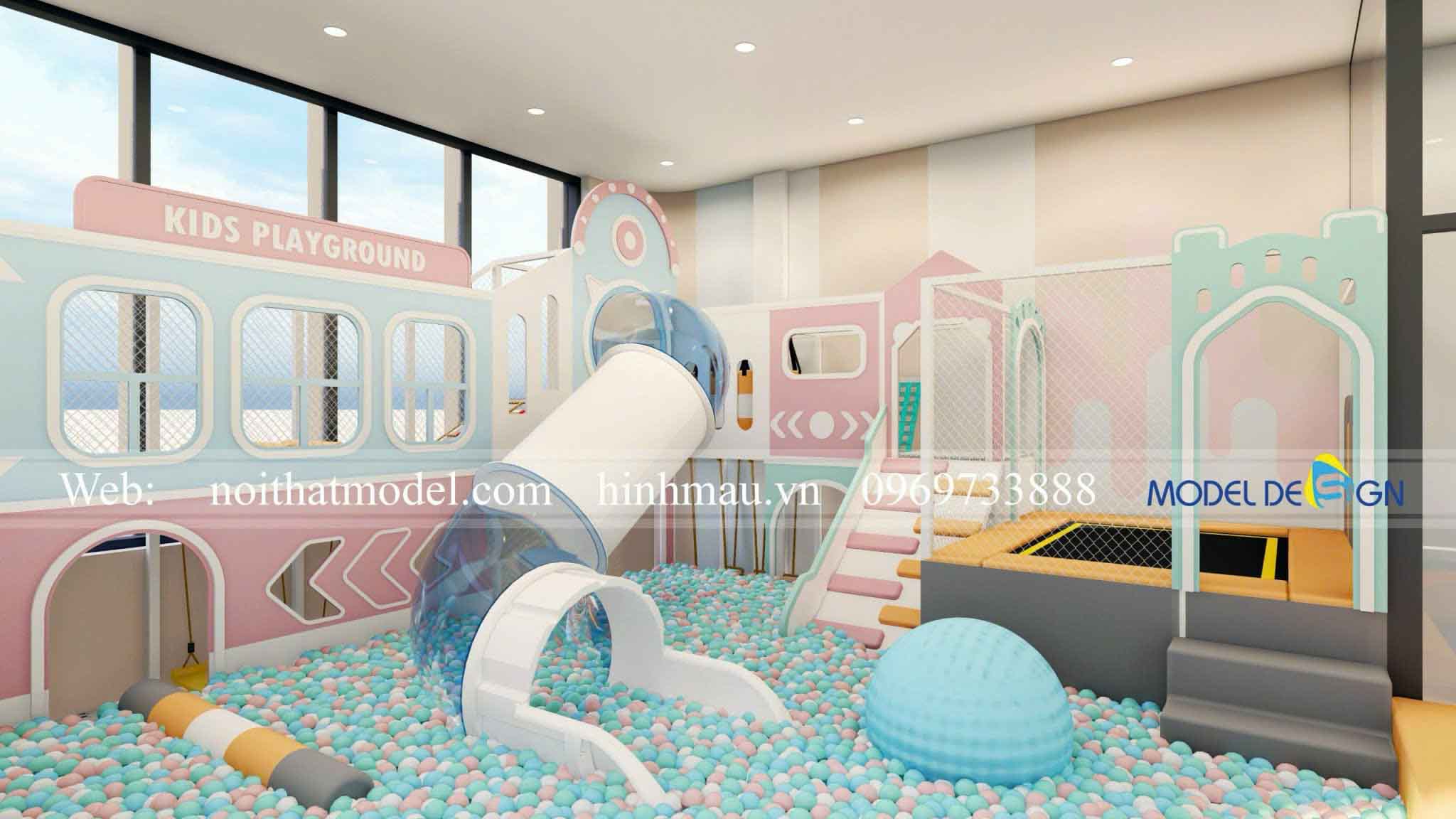 Dự án thiết kế khu vui chơi Panda Kids Play 5