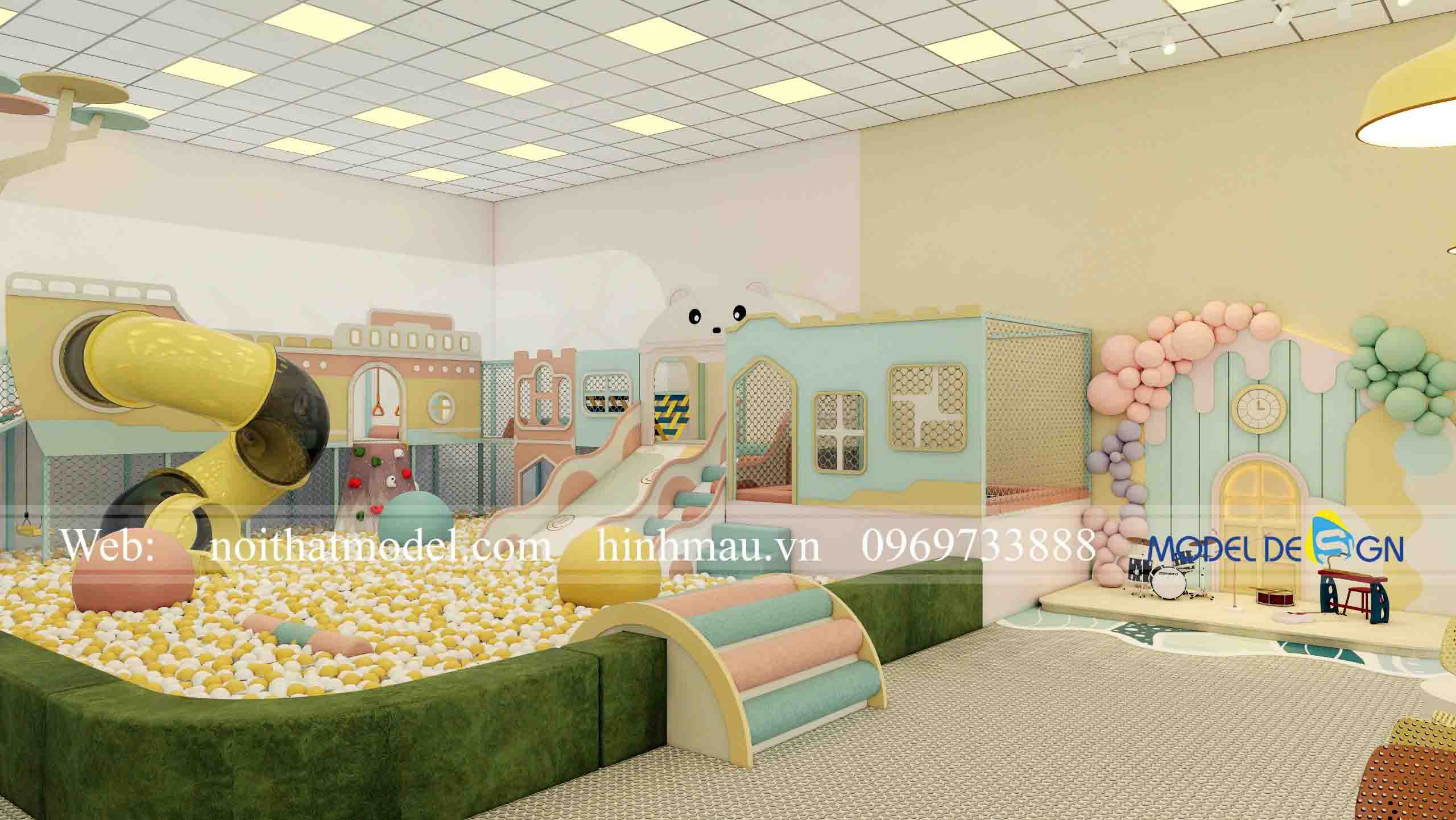 Thiết kế kids cafe 300m2 7